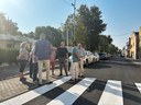 El Gobierno de Sanz avanza en la transformación de Palmete con la reurbanización completa de la calle Honestidad, vía perimetral del barrio
