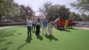 El Gobierno de Sanz ejecuta la segunda fase de la renovación integral del Parque Ramón Rubial para hacerlo más accesible, cómodo y seguro