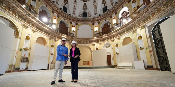 El Gobierno de Sanz finaliza las obras en San Hermenegildo con las que recupera este edificio tras 19 años cerrado