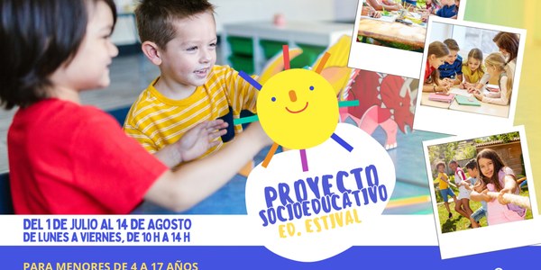 El Gobierno de Sanz habilita más de 1700 plazas para las escuelas y campamentos de verano dirigidos a menores en riesgo de exclusión