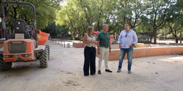 El Gobierno de Sanz impulsa la tercera fase de la renovación del parque del Prado de San Sebastián, centrada en la mejora de la accesibilidad e infraestructuras junto a la Avenida de Carlos V