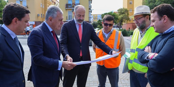El Gobierno de Sanz inicia la transformación del paso inferior de la Ronda del Tamarguillo con una inversión de 720 000 euros