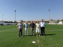 El Gobierno de Sanz instala en el Centro Deportivo Hytasa un campo de fútbol de césped artificial dentro del programa de calidad FIFA
