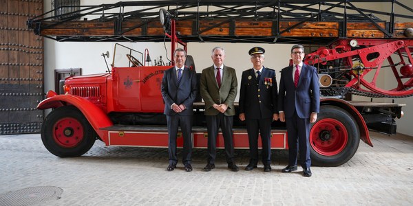 El Gobierno de Sanz invertirá 15 millones de euros para mejorar los cuatro parques de bomberos e incorporará 112 nuevos efectivos en 2025