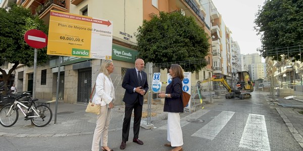 El Gobierno de Sanz pone a punto la calle Virgen de la Cinta y habilita el giro a la izquierda a Adolfo Suárez para facilitar la movilidad en Los Remedios