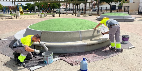 El Gobierno de Sanz rehabilita el Parque Canal de los Presos con la recuperación de la sombra y mejoras en el mobiliario urbano