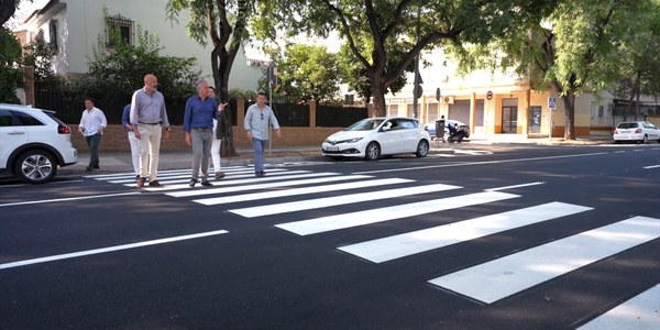 El Gobierno de Sanz renueva en agosto nuevas arterias y espacios de Sevilla Este con una inversión de medio millón de euros