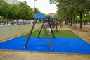 El Gobierno de Sanz renueva los pavimentos de seguridad de más 20 % de los parques infantiles de la ciudad El Gobierno de Sanz renueva los pavimentos de seguridad de más 20 % de los parques infantiles de la ciudad