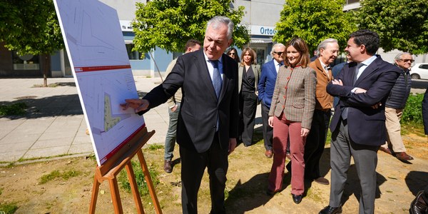 El Gobierno de Sanz reurbanizará un solar abandonado de la Pirotecnia con nuevo arbolado y espacios infantiles