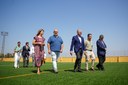 El Gobierno de Sanz sustituye el césped del campo de rugby del C. D. San Jerónimo por uno de última generación
