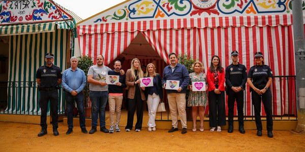 El Gobierno municipal instala, por primera vez, espacios seguros para mujeres y el colectivo LGTBIQ+ en la Feria de Abril