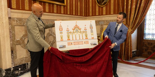 El Pabellón de Portugal de la Expo del 29, protagonista de la portada de la Feria de Abril 2026
