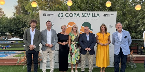 El Real Club Tenis Betis acoge la 62.ª edición de la Copa Sevilla de Tenis con el apoyo del Ayuntamiento
