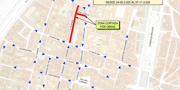 Emasesa inicia este lunes obras de abastecimiento y saneamiento en la calle Teodosio