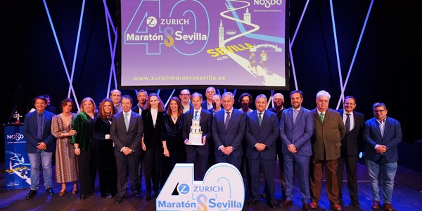 La Gala del 40.º aniversario del Zurich Maratón Sevilla lo confirma como uno de los referentes a nivel nacional e internacional