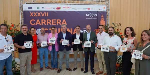La XXXVII Carrera Nocturna del Guadalquivir bate su récord histórico con 25 000 dorsales asignados a falta de una semana para su celebración