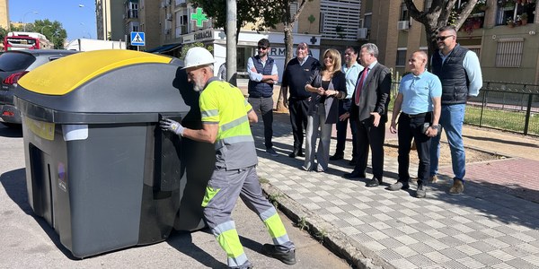 Lipasam inicia en Pino Montano la renovación total de los contenedores de Sevilla con una inversión de más de 17 millones de euros
