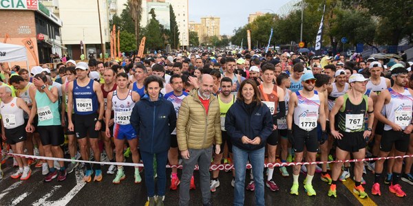 Pedro Garrido Bejarano e Inmaculada Díaz se imponen en la Carrera Nervión San Pablo ‘El Corte Inglés’, primera prueba del Circuito Divina Seguros de Carreras del Ayuntamiento