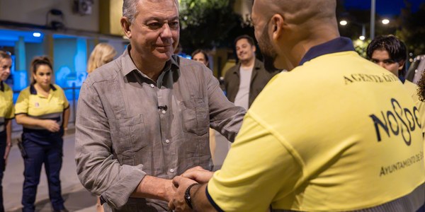 El alcalde Sanz amplía el servicio de serenos desde la Avda Sánchez Pizjuan hasta la Avda de San Lázaro y el servicio ya alcanza 34 barrios de toda la ciudad