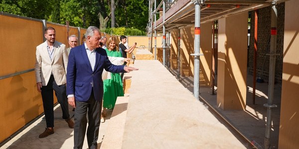 El alcalde Sanz impulsa la restauración integral del Cenador de Carlos V con una inversión de 1,6 millones