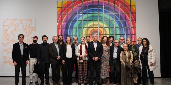El alcalde Sanz inaugura en Artillería ‘Del color en el arte (Coloramas)’, una muestra sobre la evolución del color en la creación artística