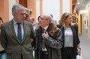 El alcalde Sanz inaugura la exposición 'De Amicitia' de José Luis Mauri y Joaquín González en la Casa Consistorial
