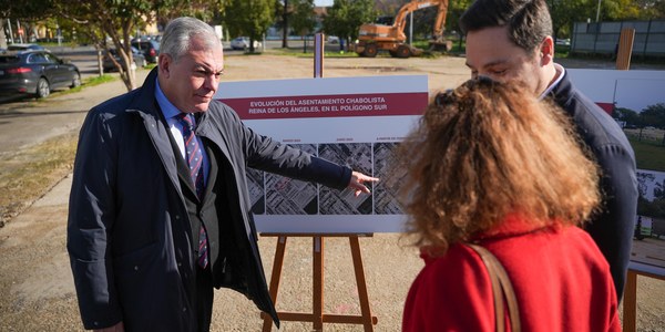 El alcalde Sanz logra el desmantelamiento definitivo del asentamiento chabolista ‘Reina de los Ángeles’, tras 35 años de “condiciones indignas” para estos vecinos del Polígono Sur