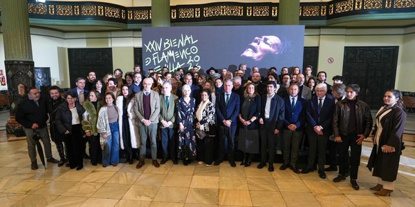 El alcalde Sanz presenta la programación de la XXIV Bienal de Flamenco, anunciando el regreso de Sara Baras con el estreno absoluto de ‘Infinita’