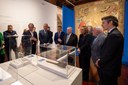 El alcalde Sanz visita la exposición 'Sevilla y la boda de Carlos V con Isabel de Portugal' en su primer día de apertura
