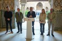 El Ayuntamiento conmemorará el día de la boda de Carlos V e Isabel de Portugal con un mapping y la representación del enlace en el Real Alcázar