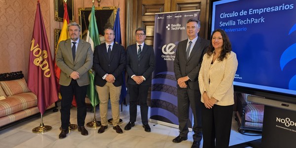El Ayuntamiento de Sevilla formalizará un acuerdo estratégico de colaboración, suscrito por Sevilla TechPark y el Círculo de Empresarios de Sevilla TechPark, para consolidar el liderazgo tecnológico de la capital