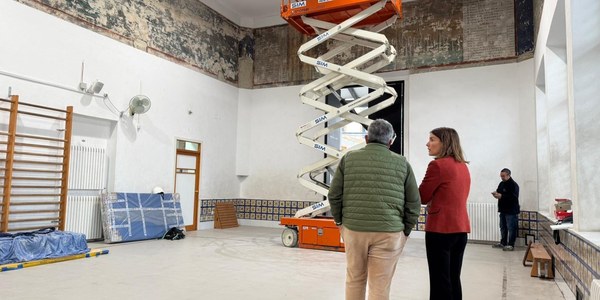 El Ayuntamiento destaca el avance de las obras en el CEIP Altos Colegios dentro del Plan de Recuperación de los colegios públicos de Sevilla