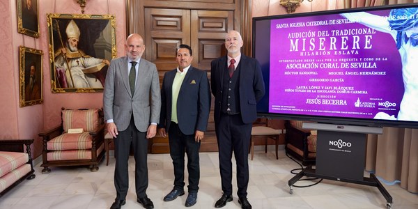 El Ayuntamiento impulsa un año más la audición del "Miserere", de Eslava, que se celebrará en la Catedral este sábado, 21 de marzo
