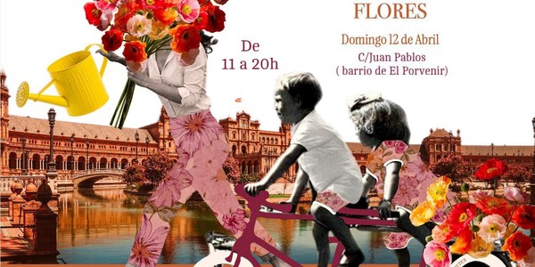 El Ayuntamiento impulsa una nueva edición del Mercado de las Flores del Porvenir con ambiente de feria