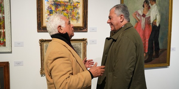 El Ayuntamiento inaugura en Casa Fabiola la exposición ‘Pintura y coleccionismo’ de Miguel Caiceo