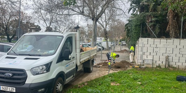 El Ayuntamiento inicia nuevas obras en Heliópolis que se suman a los más de 5,2 millones de euros invertidos por Emasesa en el distrito Bellavista - La Palmera