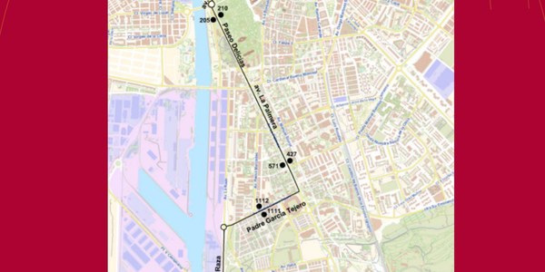 El Ayuntamiento pone en marcha desde hoy la línea CJ1 de Tussam para dar servicio al barrio de Isla Natura en Palmas Altas