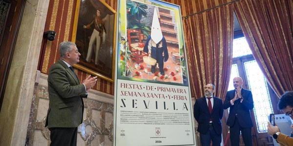 El Ayuntamiento presenta el cartel de las Fiestas de la Primavera 2026, “con nuestras tradiciones representadas en los juegos de infancia”