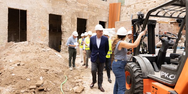 El Gobierno de Sanz avanza en la rehabilitación integral del Palacio del Pumarejo con una inversión de casi 8 millones euros