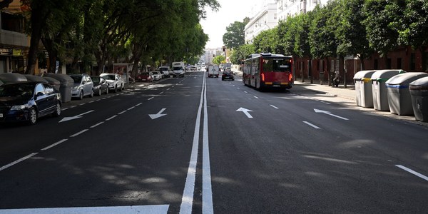 El Gobierno de Sanz culmina los reasfaltados de Ronda de Triana y López de Gomara incluidos en el Plan de obras de verano de 2,2 millones