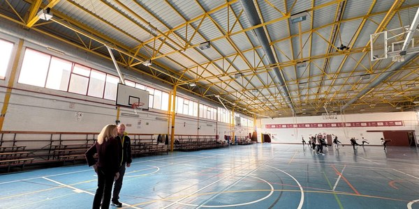 El Gobierno de Sanz va a impermeabilizar la cubierta del Centro Deportivo Mar de Plata, la mayor inversión en 34 años en esta instalación deportiva