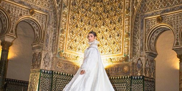 El Real Alcázar acoge 'Carolus', un desfile nupcial con motivo del V Centenario de la Boda de Carlos V