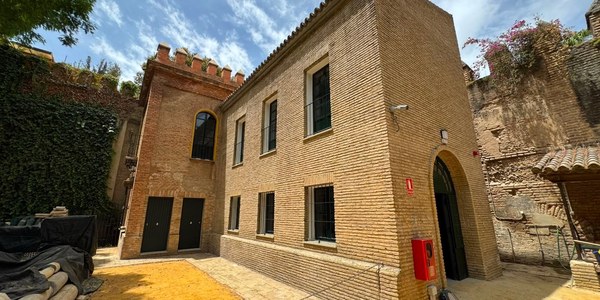 El Real Alcázar culmina la rehabilitación de la histórica Casa del Inglés para mejorar las instalaciones del taller mantenimiento del monumento