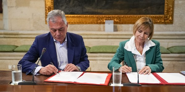 Emasesa y JRC firman un convenio que posiciona a Sevilla en el centro del futuro del agua en Europa