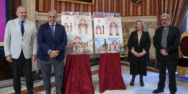 Las hermandades de Montserrat y el Amparo protagonizan las portadas del Corpus Christi 2026