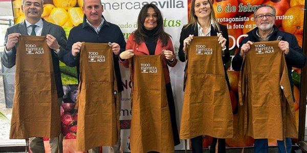 Mercasevilla concluye las celebraciones del Día del Frutero y reconoce la labor del sector cuyo comercialización ha aumentado un 10 % respecto a 2025
