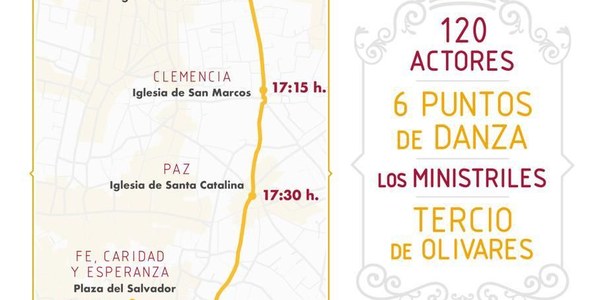 Sevilla revive la entrada de Carlos V con un gran desfile teatralizado por el V Centenario de su boda