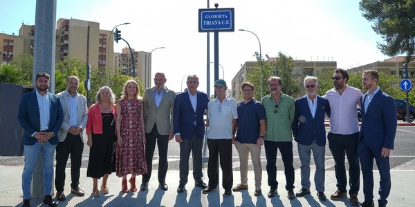 Sevilla rinde homenaje al Triana Club de Fútbol con una glorieta que reconoce más de un siglo de historia y compromiso con el barrio
