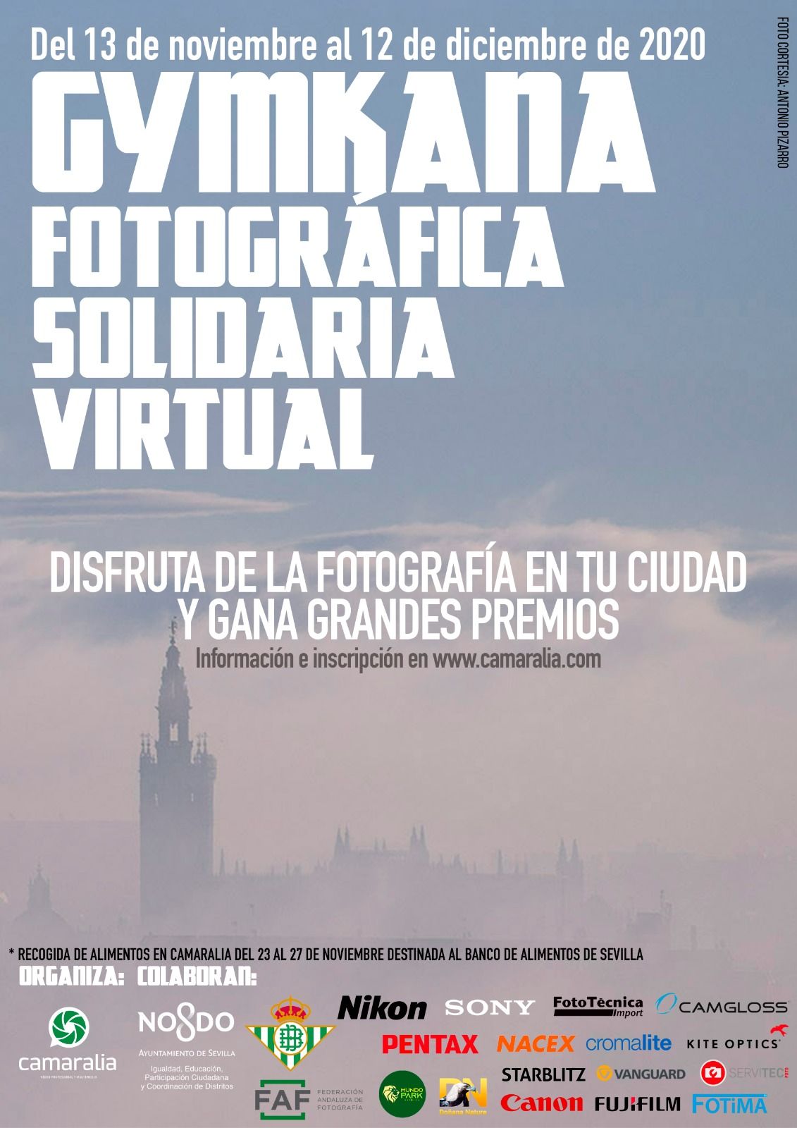 Elegancia Grado Celsius Mm Más de 300 fotógrafos de toda España participan en una gymkana fotográfica solidaria virtual en favor del Banco de Alimentos de Sevilla — Actualidad Elegancia Grado Celsius Mm Más de 300 fotógrafos de toda España participan en una gymkana fotográfica solidaria virtual en favor del Banco de Alimentos de Sevilla — Actualidad