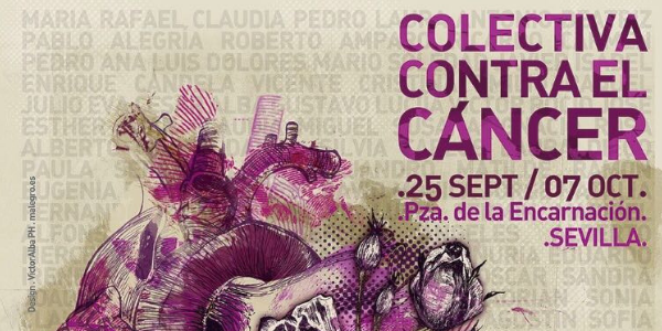 Exposición colectiva contra el cáncer